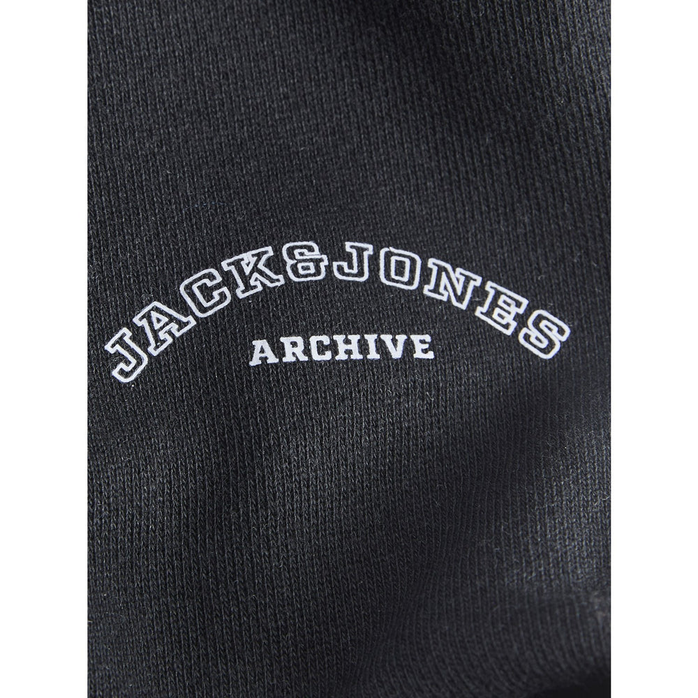 Køb Jack & Jones Junior Black Jpstgordon College Sweat Shorts Mid Jnr