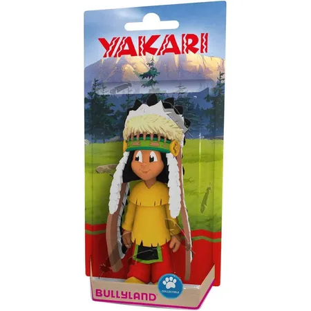 Bullyland Yakari mit Federschmuck, ca. 11 cm