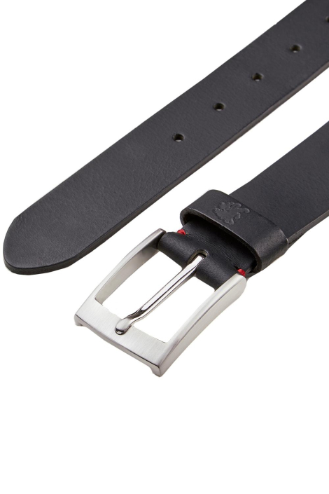 Lerros zwarte heren riem