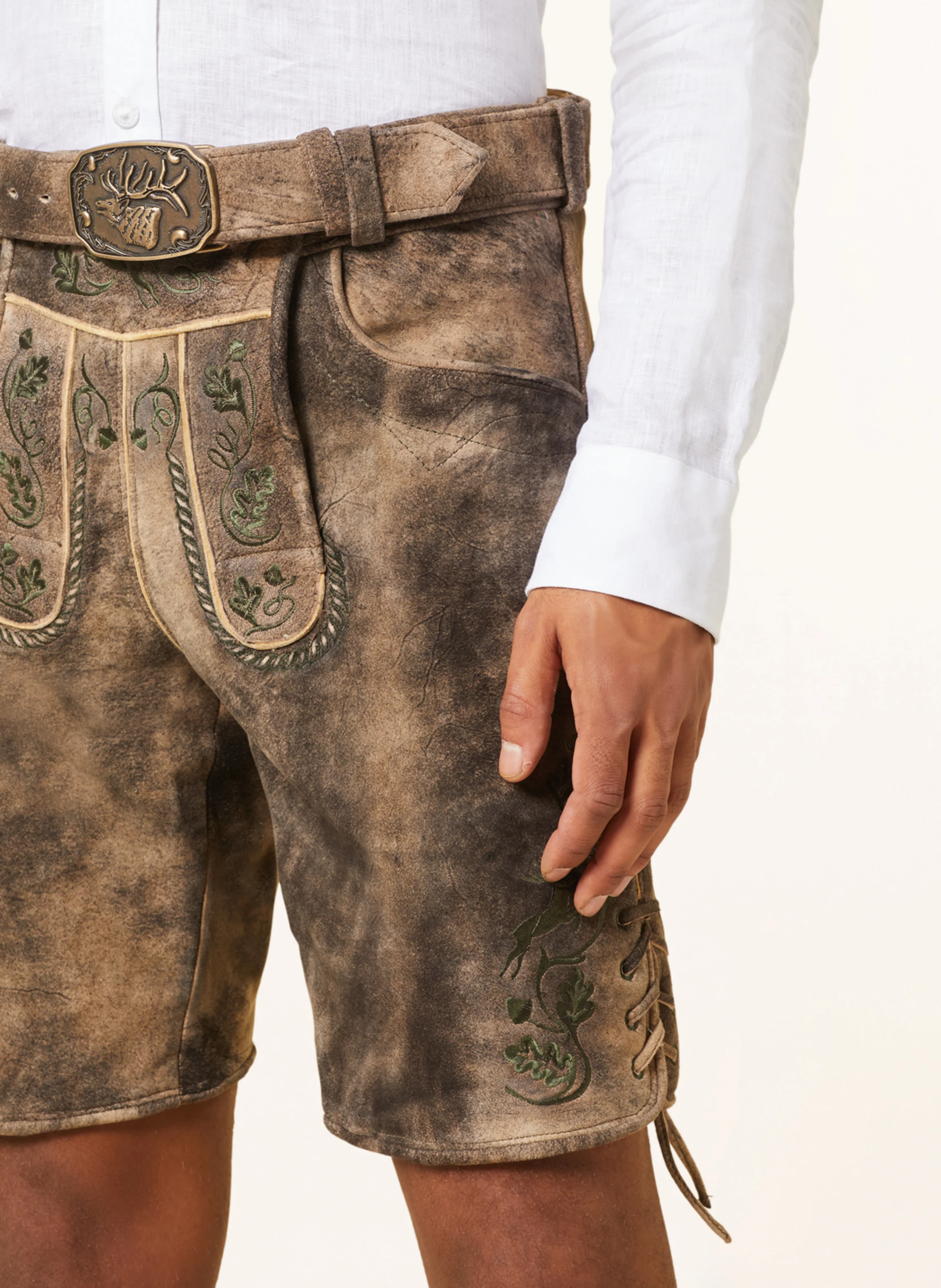 Spieth & Wensky Trachten-Lederhose BOTWIN