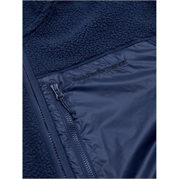 Veste polaire PEAK PERFORMANCE M PILE ZIP JACKET BLUE SHADOW