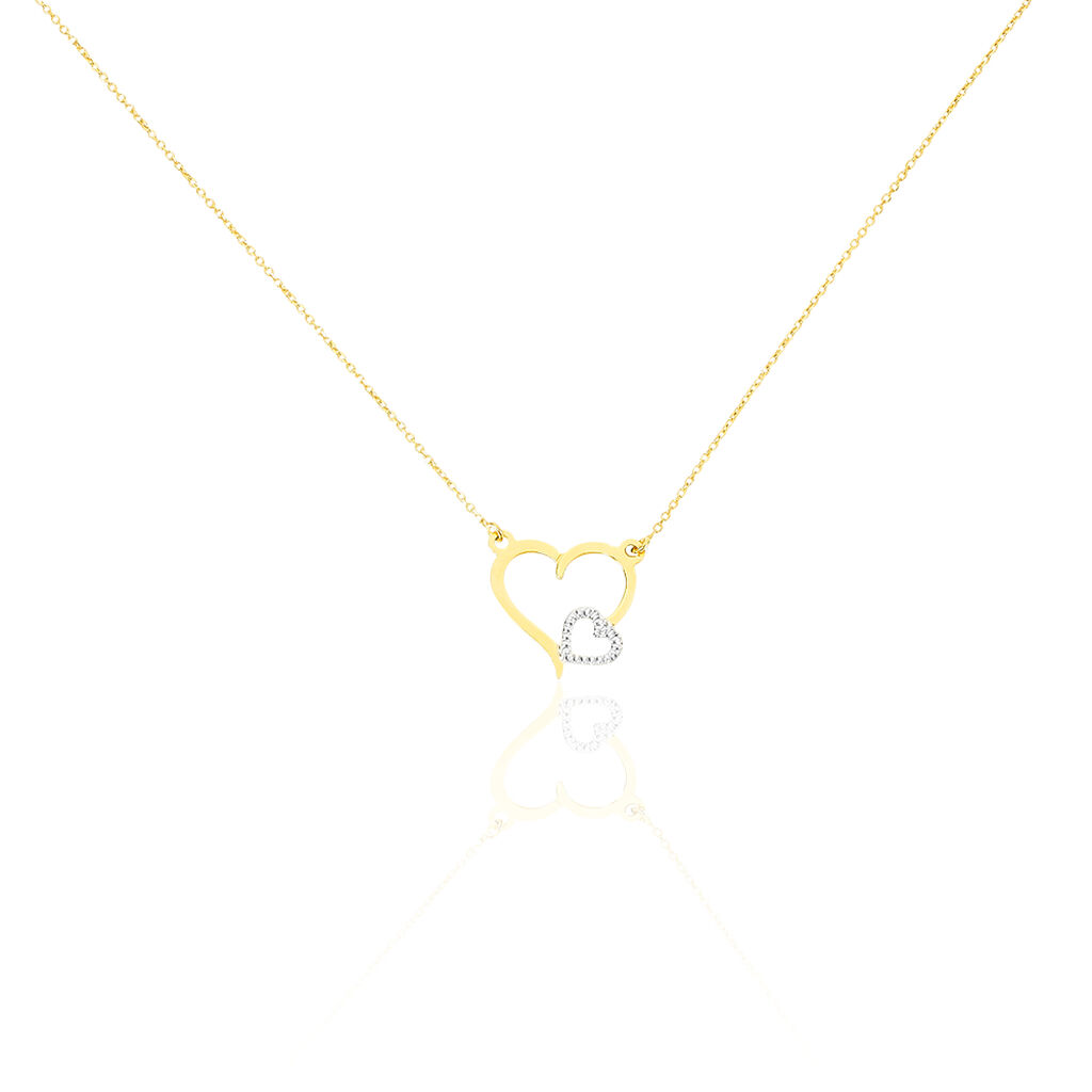 Collier Estello Or Bicolore
