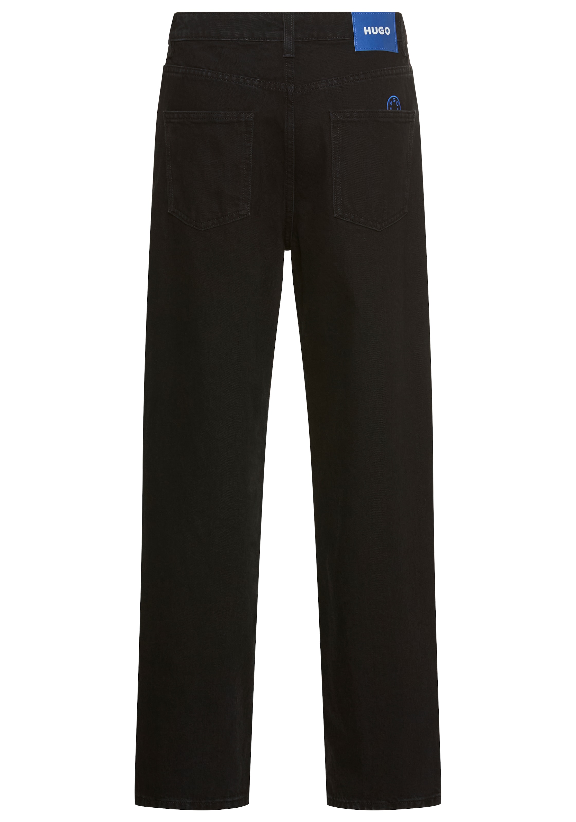 HUGO Blue 5-Pocket-Jeans »Leni«, Loose Fit Baggy Jeans Wide Leg Low to Mid Waist