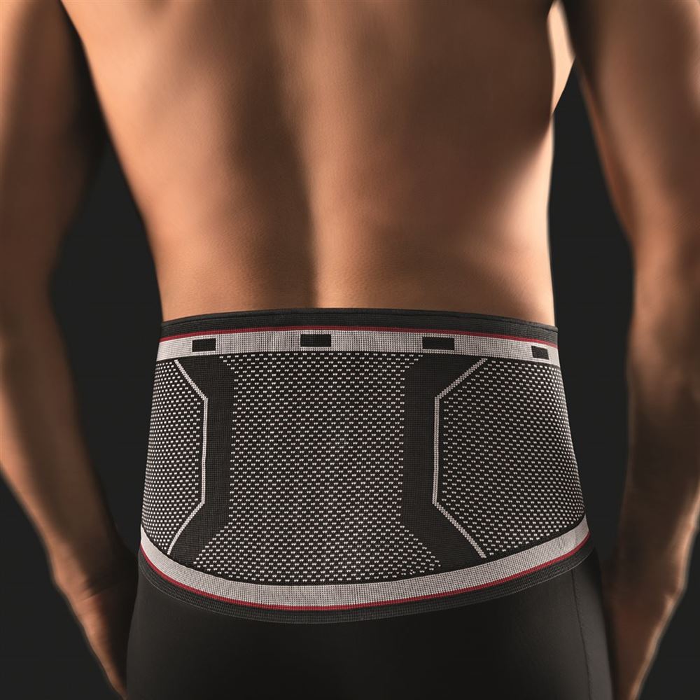 BORT select Rückenbandage Gr3 mit Pelotte schwarz 1 Stk