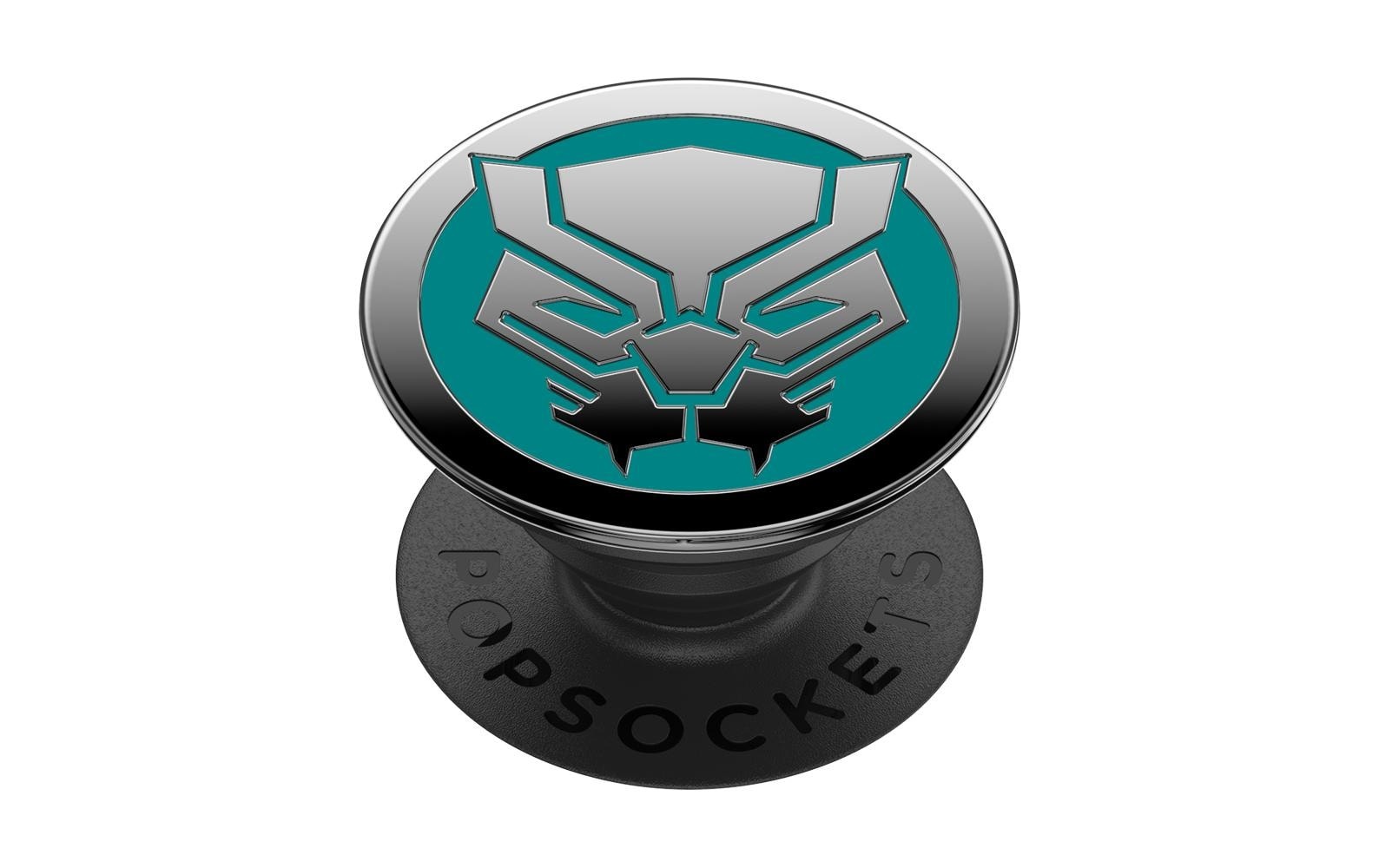 Popsockets Handy-Halterung »PopGrip Black Panther Enamel« Universalhalterung