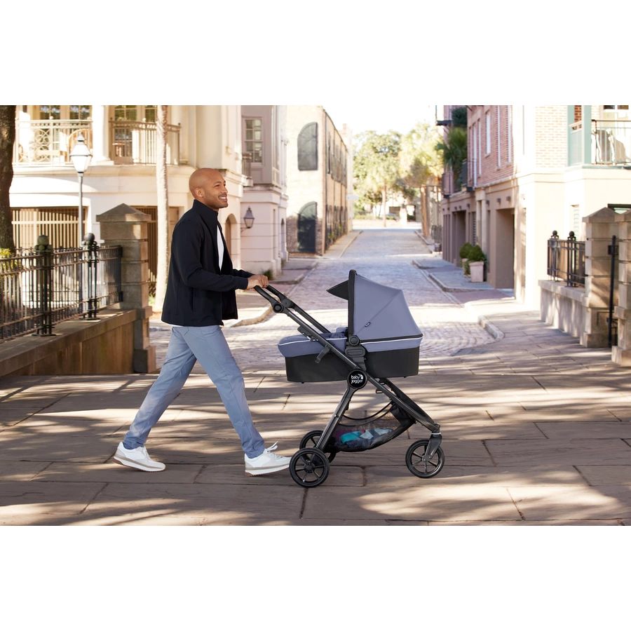 baby jogger Kombi-Kinderwagen City Mini GT2 Opulent Black inklusive Babywanne und Sicherheitsbügel