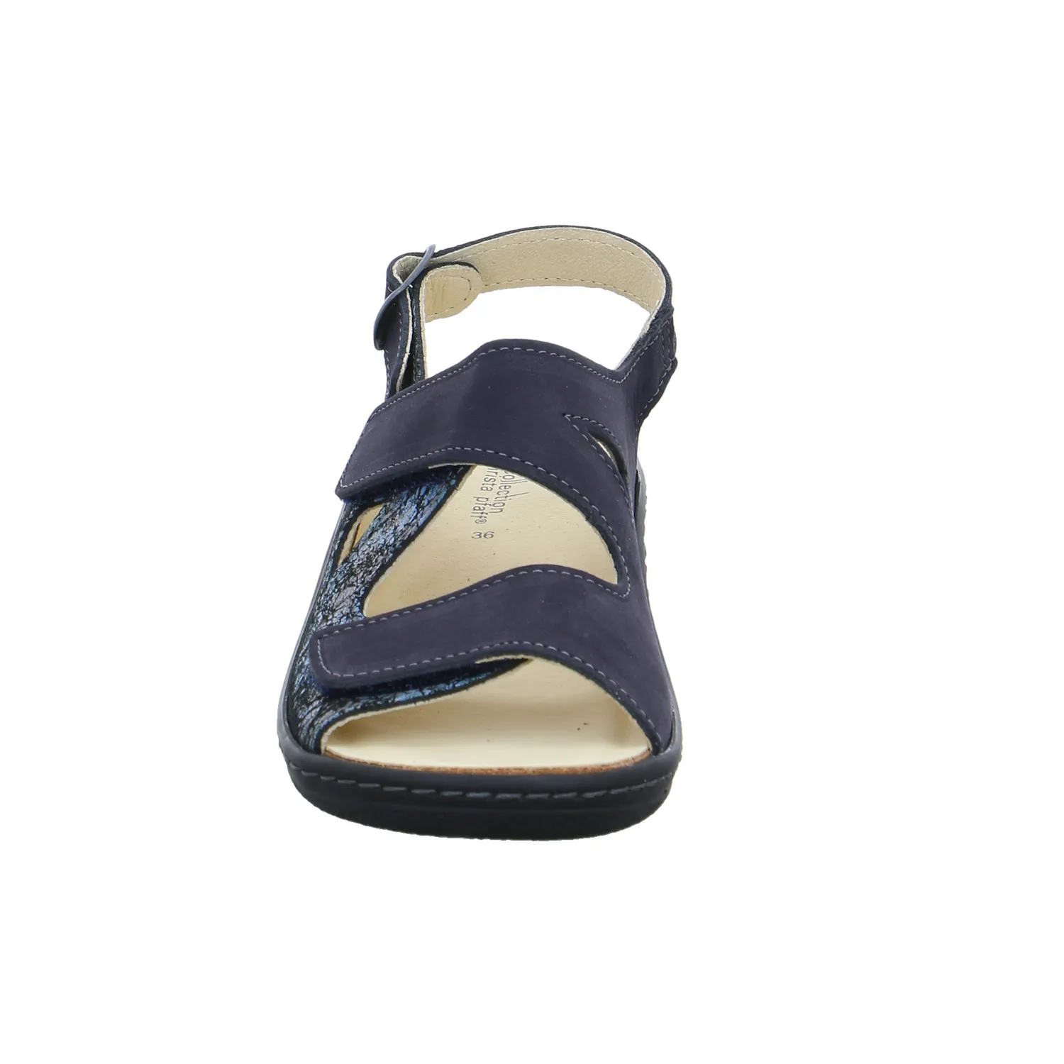 COLLECTION CHRISTA PFAFF Comfort-Sandalette Blau Leder