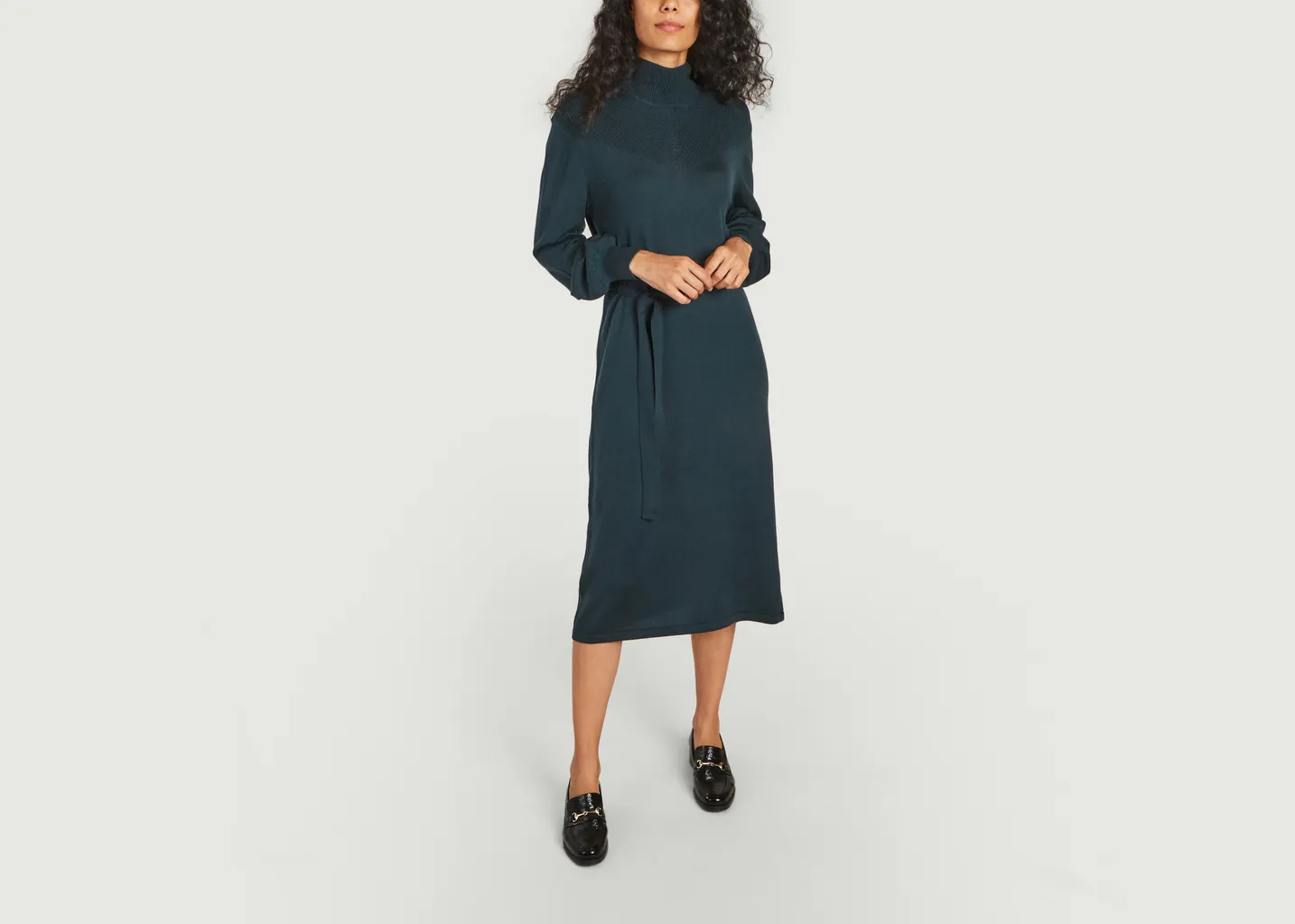 Robe midi manches longues Caitlin A.P.C.
