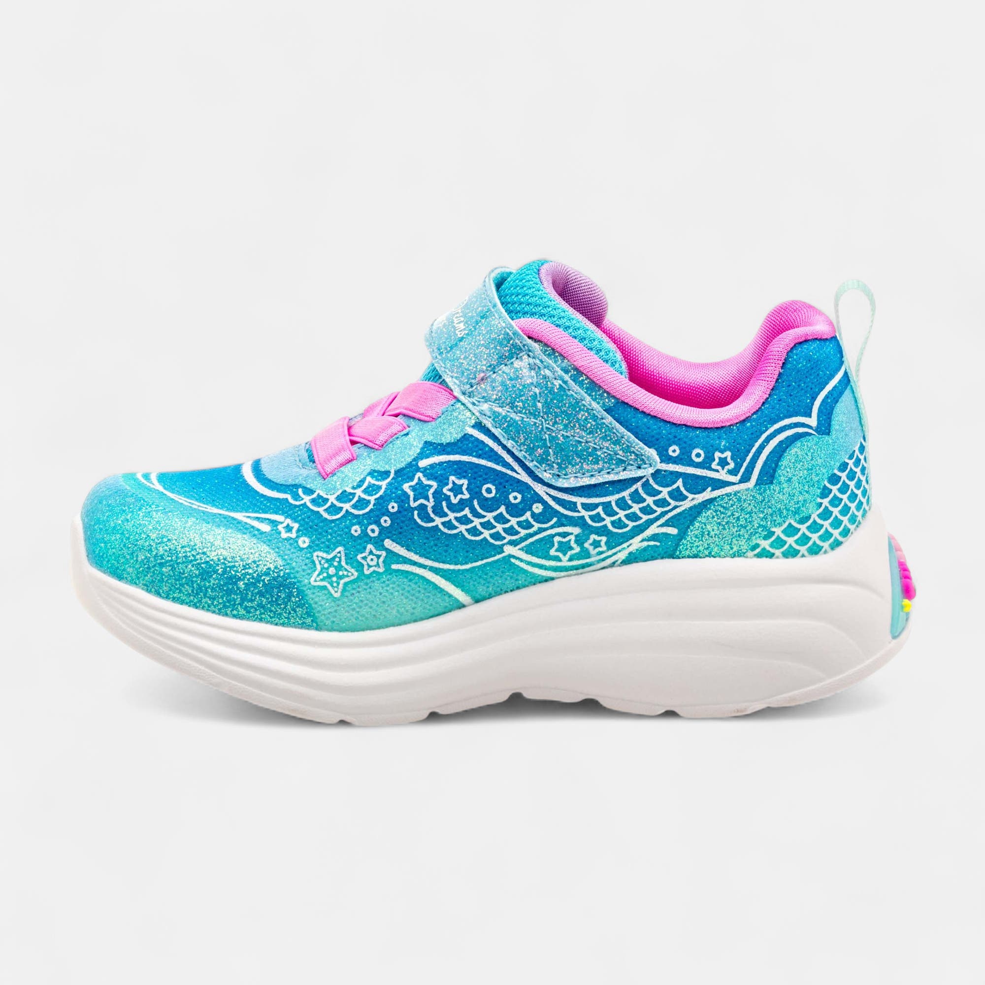Sneakers Fille bleu