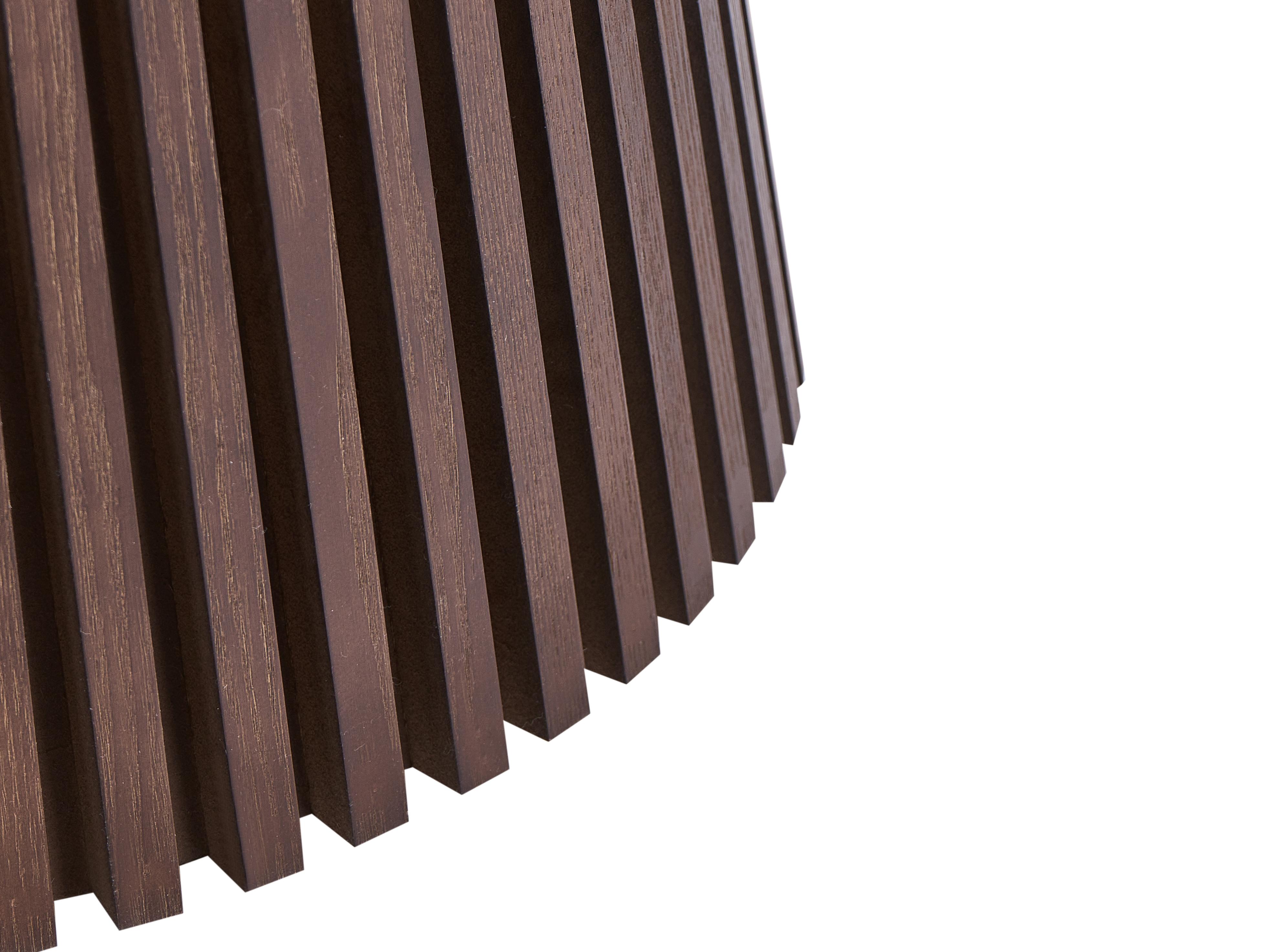 Eettafel uitschuifbaar MOORE Donker essenhout 120 cm 120/160 cm