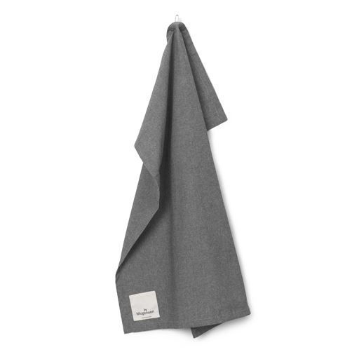 By Mogensen Earth 2-pak Viskestykke, Grey, 56x72 cm