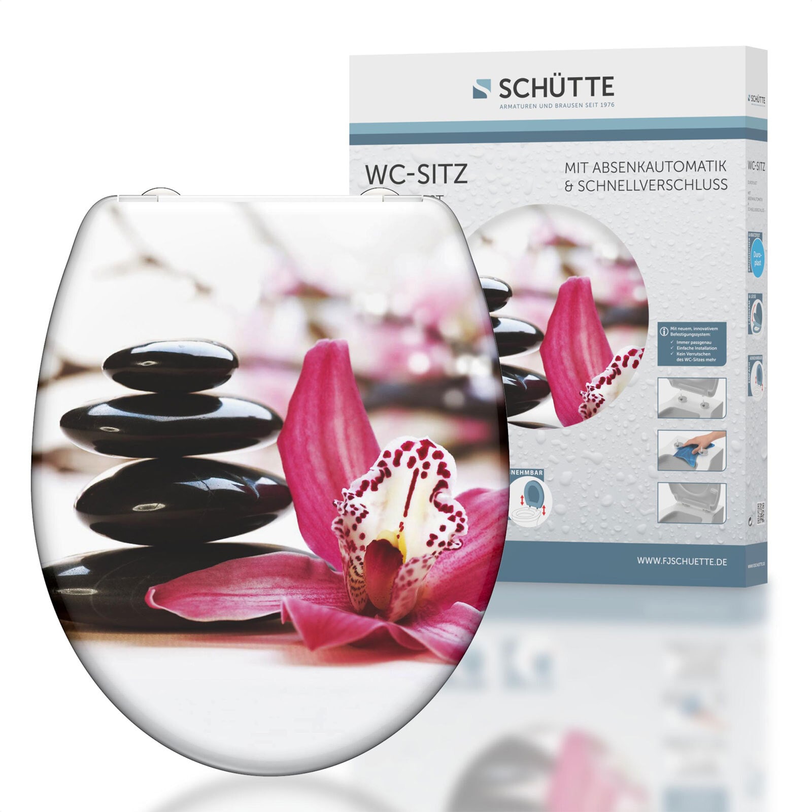 SCHÜTTE Duroplast WC-Sitz Wellyness