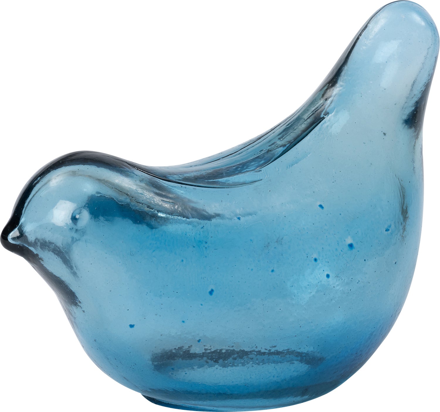 Intratuin beeld vogel blauw 13 x 7 x 7,5 cm