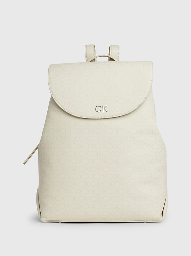 Mochila com aba com logotipo