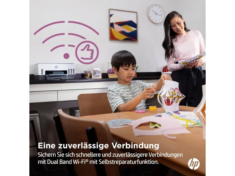 HP Smart Tank 7006 All-in-One - Multifunktionsprinter - farve - blækprinter - kan genopfyldes - 216 x 297 mm (original) - A4/Legal (medie) - op til 13 spm (kopiering) - op til 15 spm (udskriver) - 250 ark - USB 2.0, Wi-Fi(ac), Bluetooth