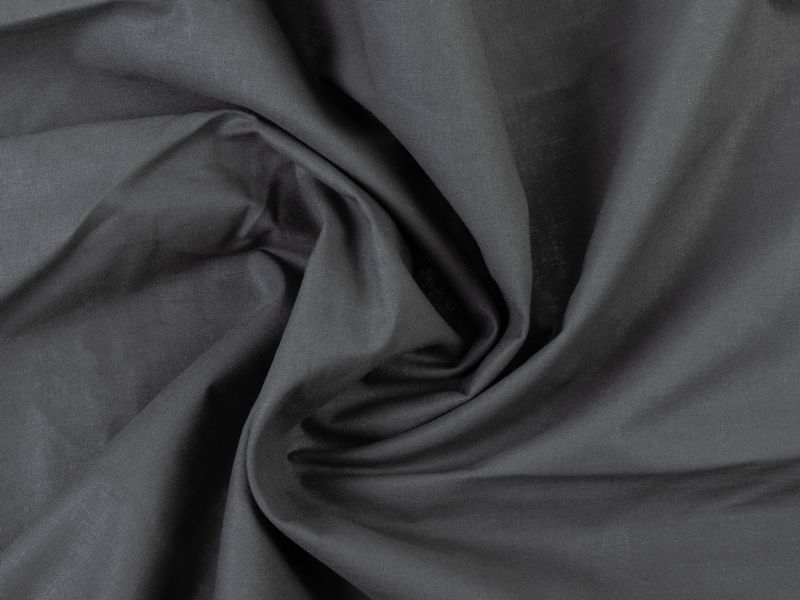 COCON Duvetbezug Renforcé 200 x 210 cm, Graphit Bettbezug aus reiner Baumwolle