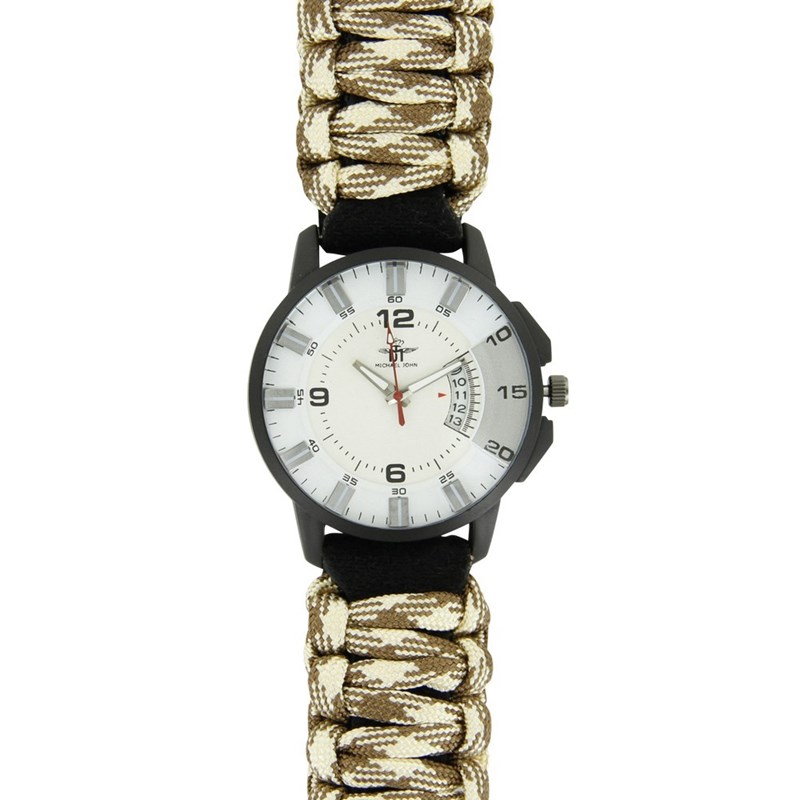 Montre Homme M. JOHN bracelet Cuir Marron