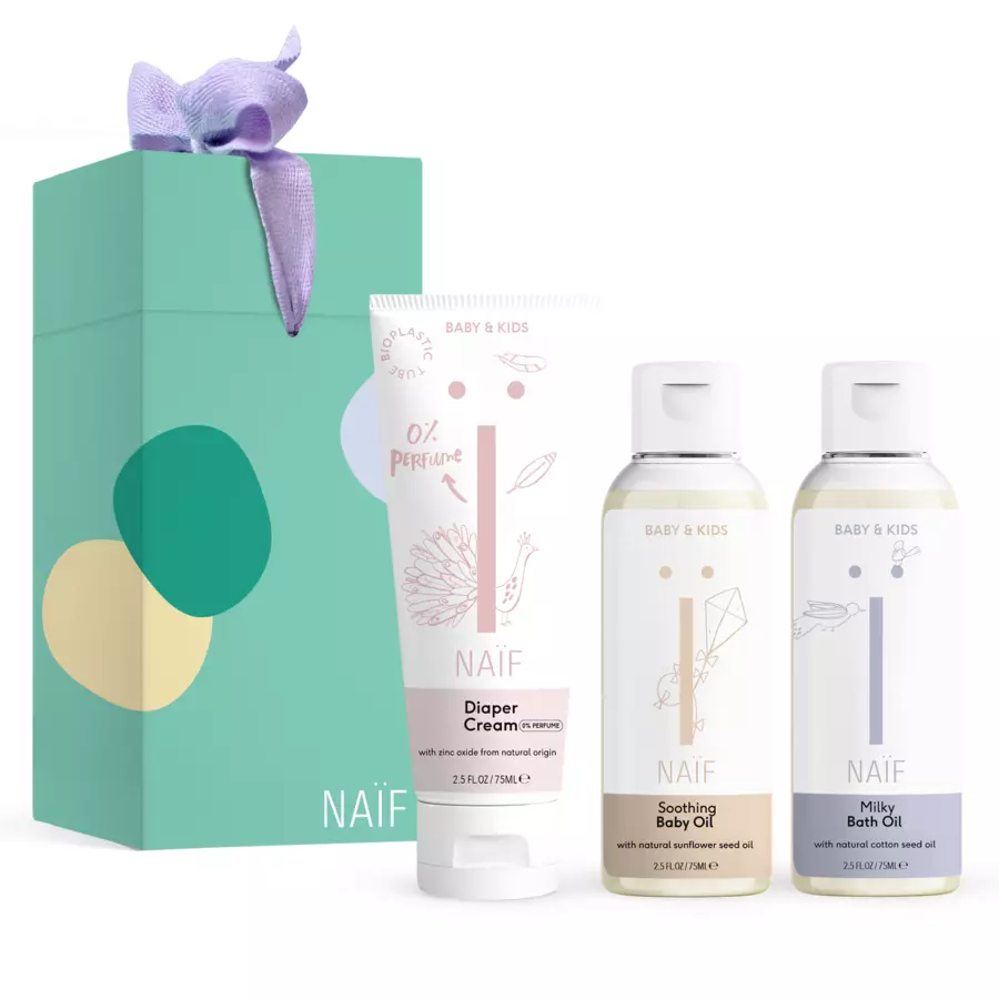 Naïf Pflegeset Newborn Essentials 1x 75ml, 2x 100ml
