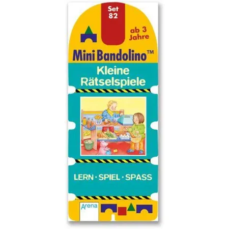 Arena Kleine Rätselspiele - Mini-Bandolino Set 82