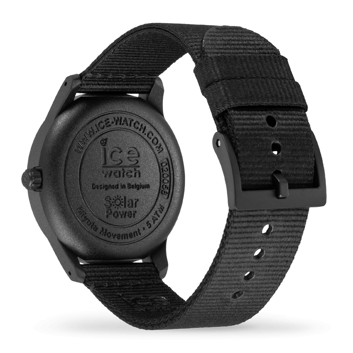 Montre Ice Watch solar power black tide M