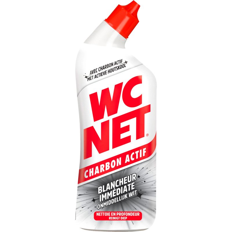 Gel WC Net Charbon Actif  - Flacon de 750 ml