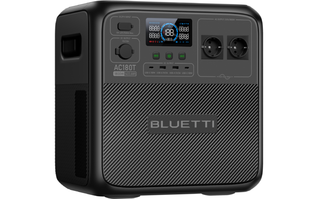Bluetti AC180T tragbare Powerstation 1.800 W / 1.433 Wh