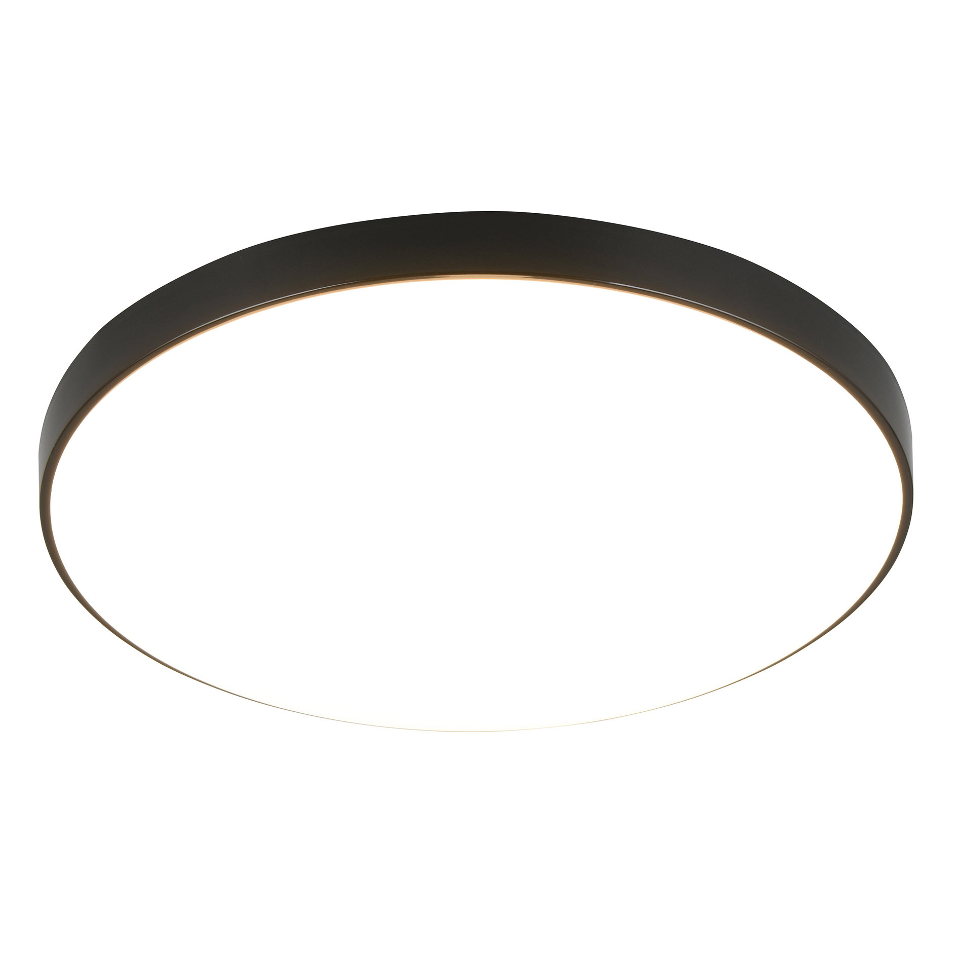 LED-Deckenleuchte - schwarz-weiß - Ø 27 cm