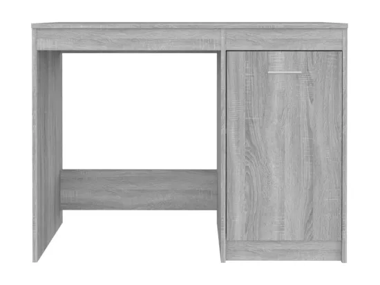 Bureau Sonoma gris 100x50x76 cm Bois d'ingénierie