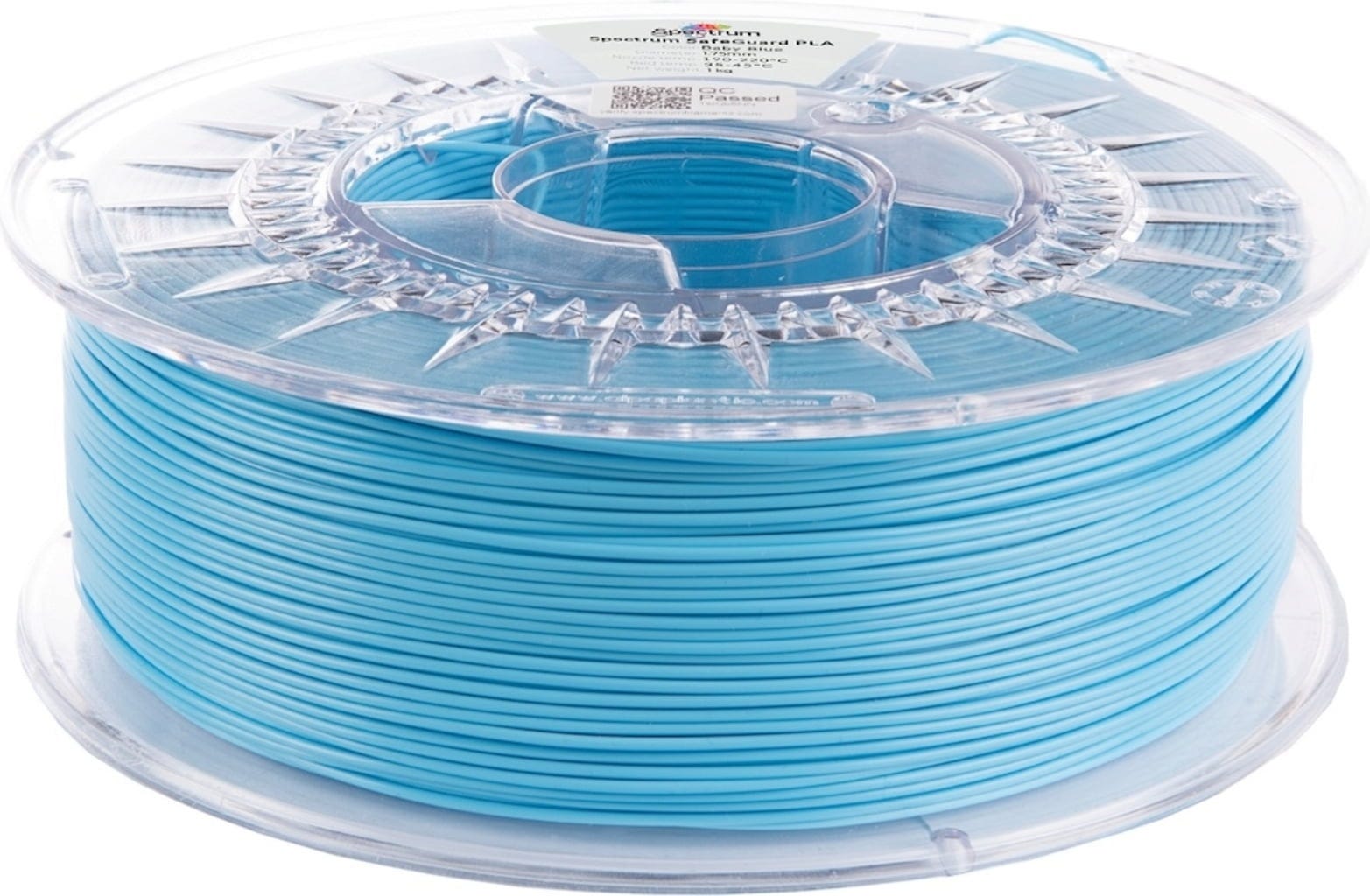 Spectrum  SafeGuard PLA Baby Blue, 1,75 mm / 1000 g    Schutzschild für deine 3D Drucke in Baby Blue