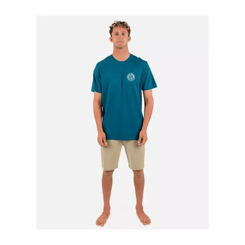 Teeshirt RIPCURL Stapler Tee Blue Green M