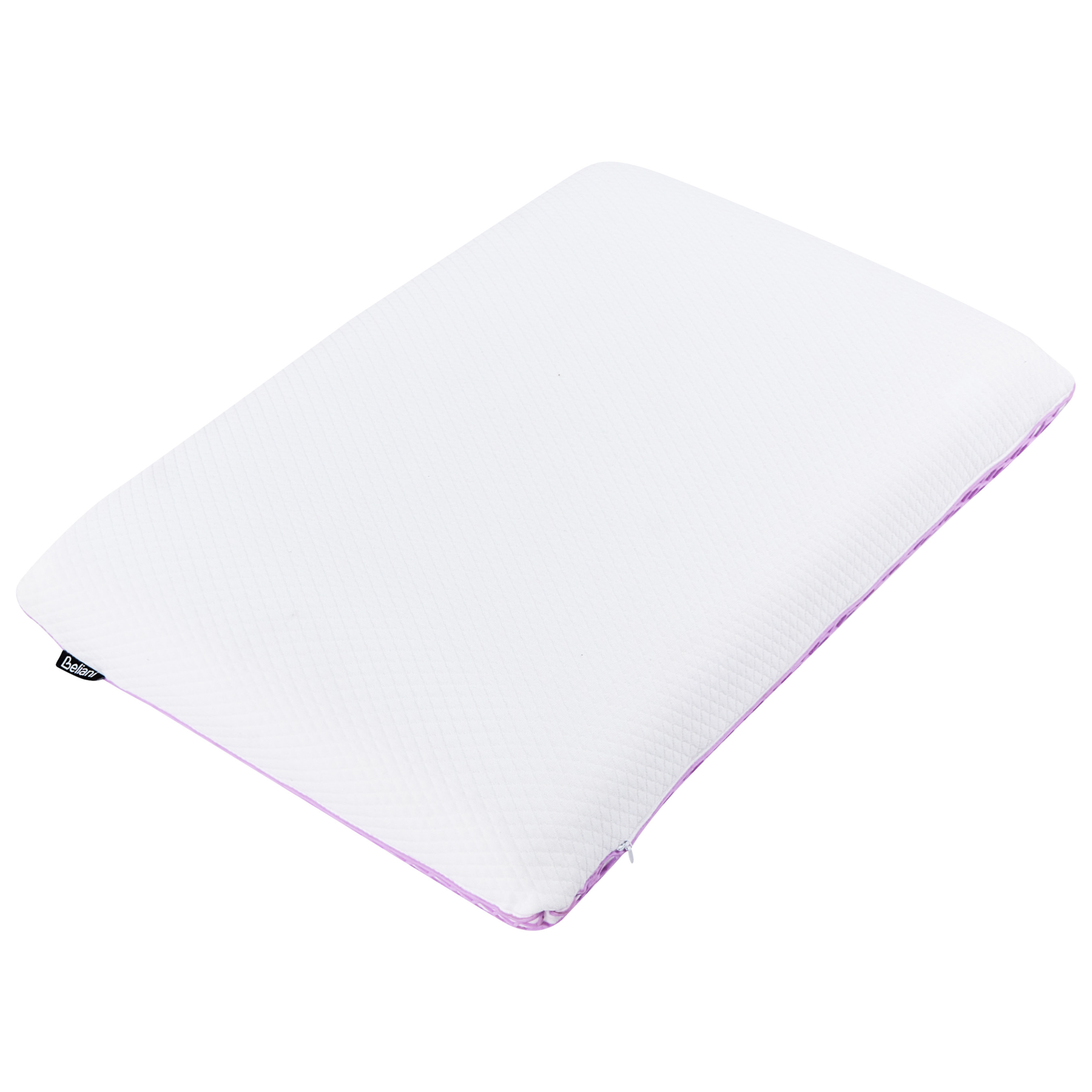 Beliani-ATHOS-Hoofdkussen traagschuim-Violet-55 x 35 cm-Traagschuim