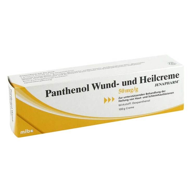 Panthenol Wund- und Heilcreme Jenapharm, 100 g