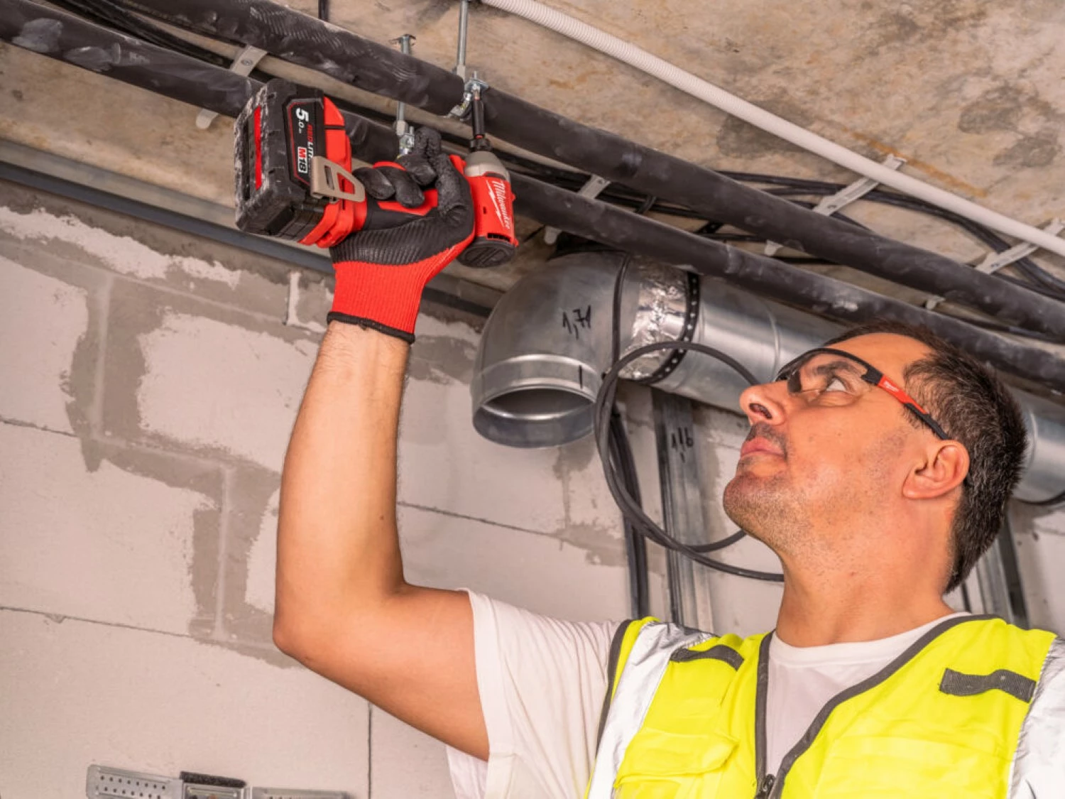 Milwaukee M18 BLIDRC-402C 18V Li-ion accu slagschroevendraaier (2x 4.0 Ah accu) set in koffer - 190Nm