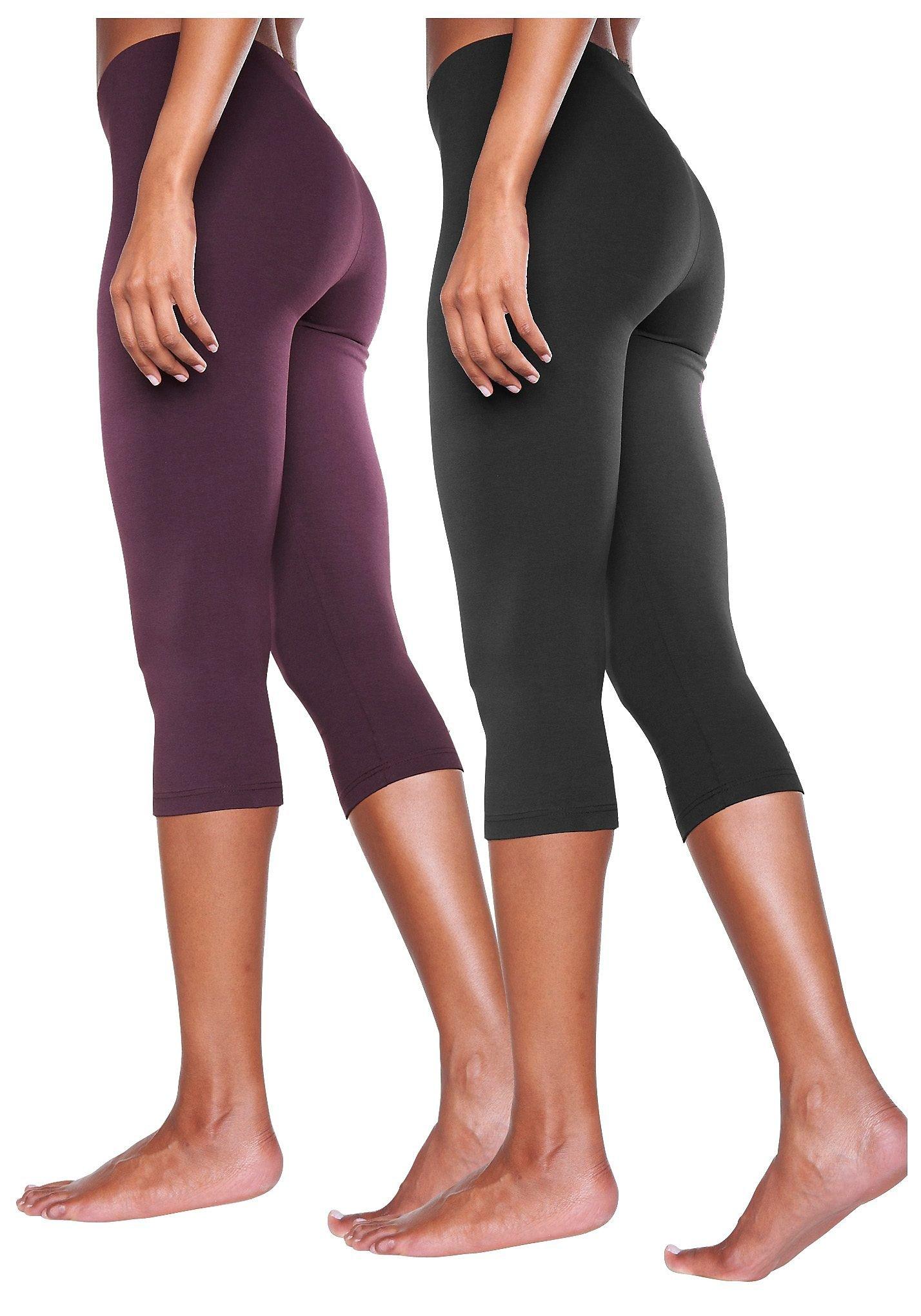Doppelpack Capri-Leggings