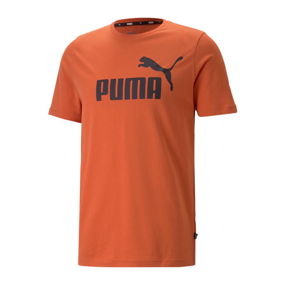 Puma T-shirt Orange Homme Puma Essential Logo