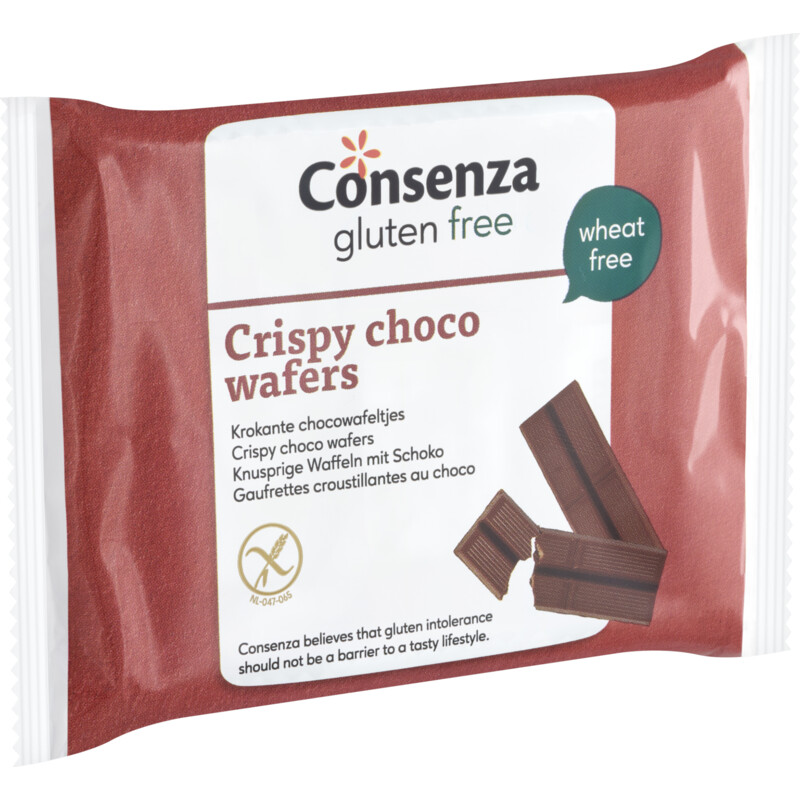 Consenza Crispy wafels glutenvrij