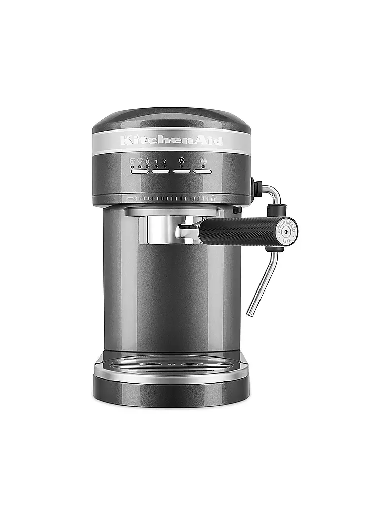 KITCHENAID Espressomaschine Artisan 5KES6503MS Medaillonsilber silber