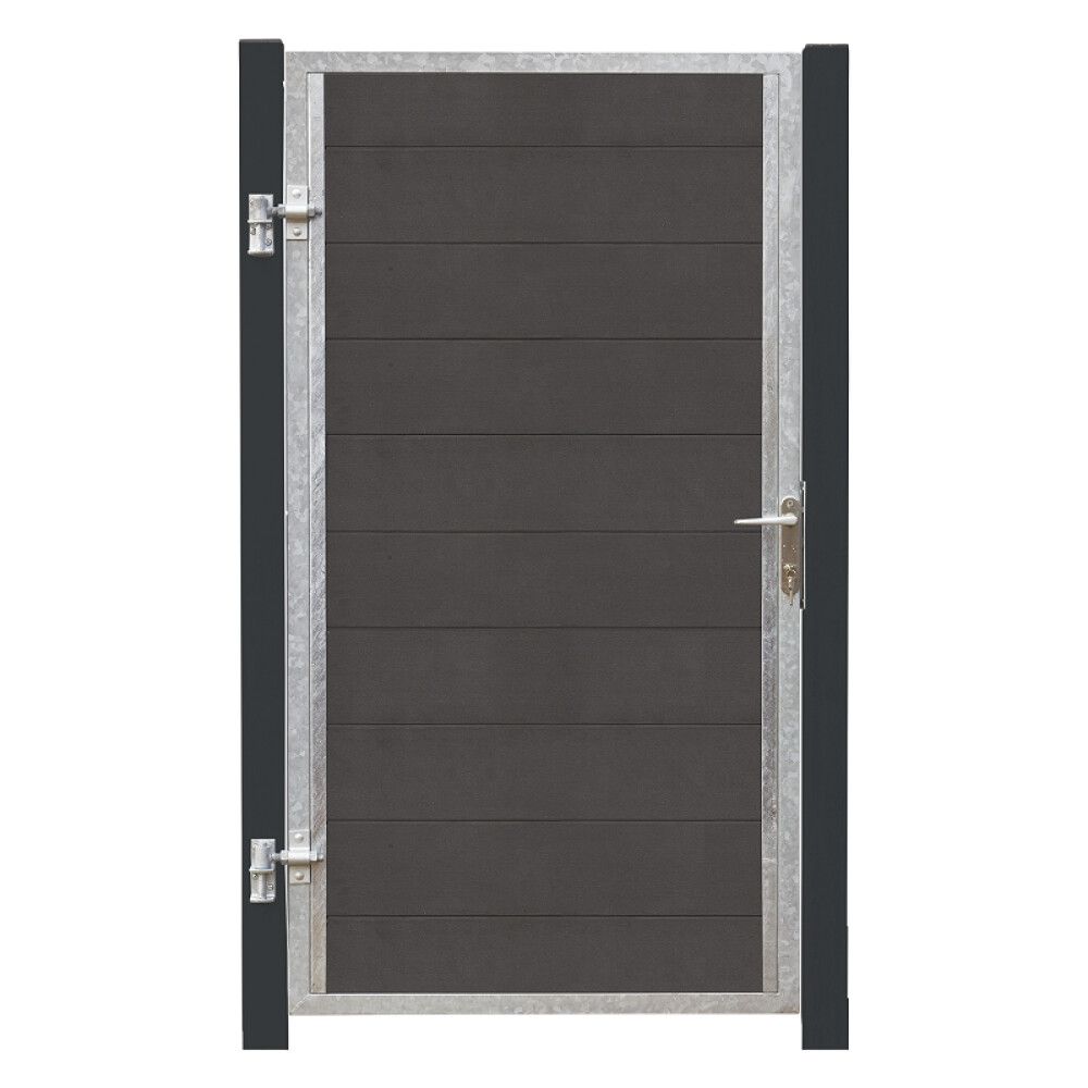 PORT PLUS FUTURA KOMPOSITT VENSTRE 99X180CM ANTRASITT