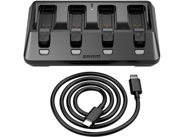Sram eTap / AXS Oplader, 4 Batterier