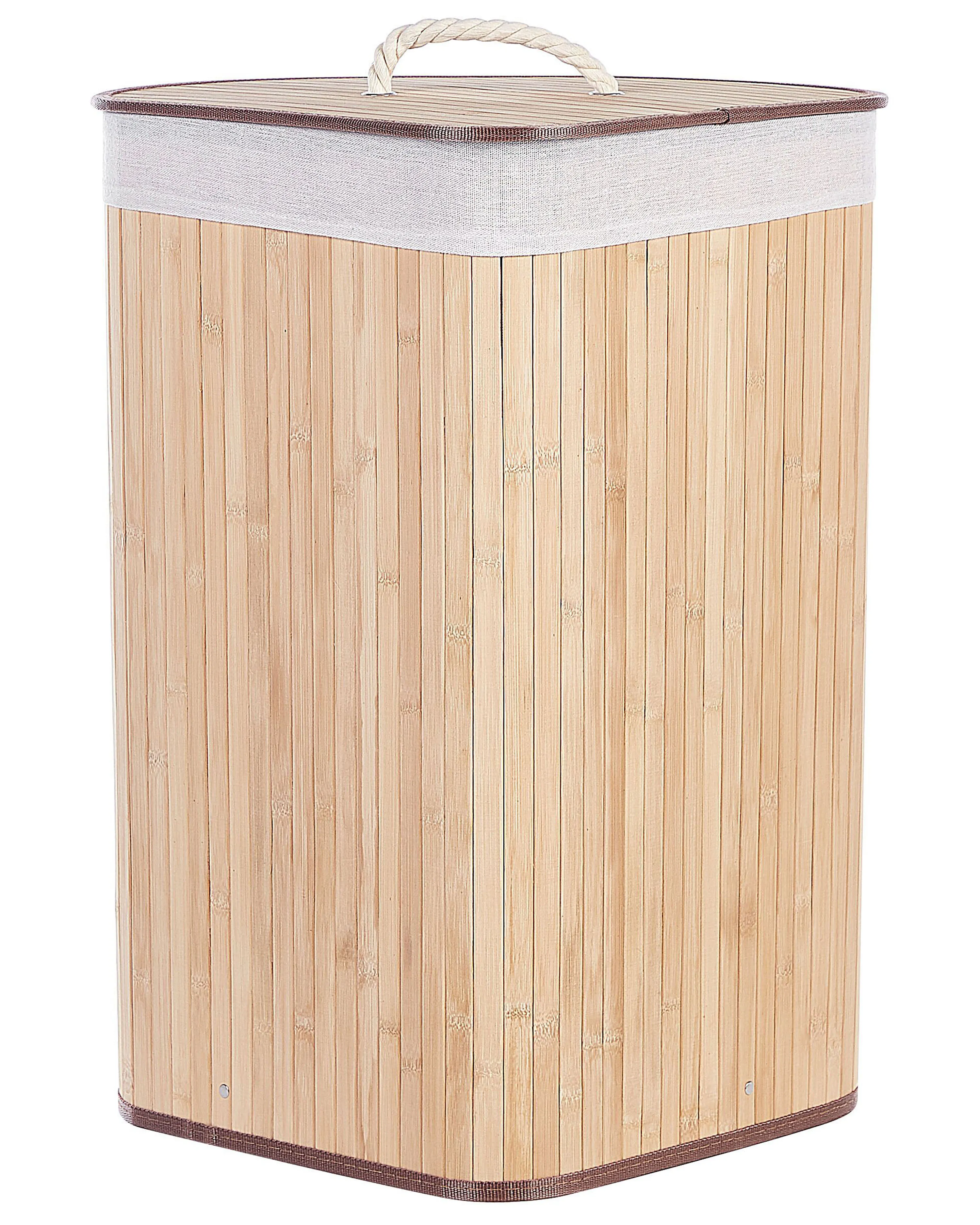 Mand MATARA Bamboehout Lichtbruin 57 L