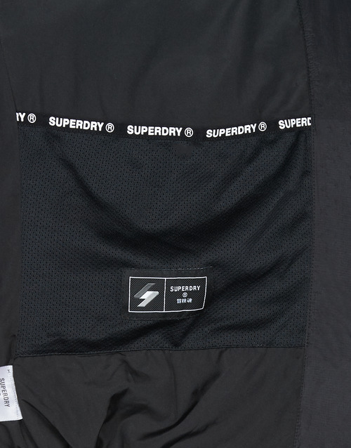 Superdry - SPORTS PUFFER BOMBER JACKET - Noir