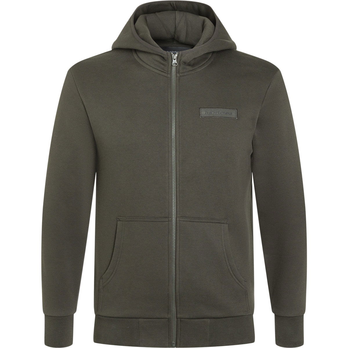 Peak Performance Logo Zip Hættetrøje Herre