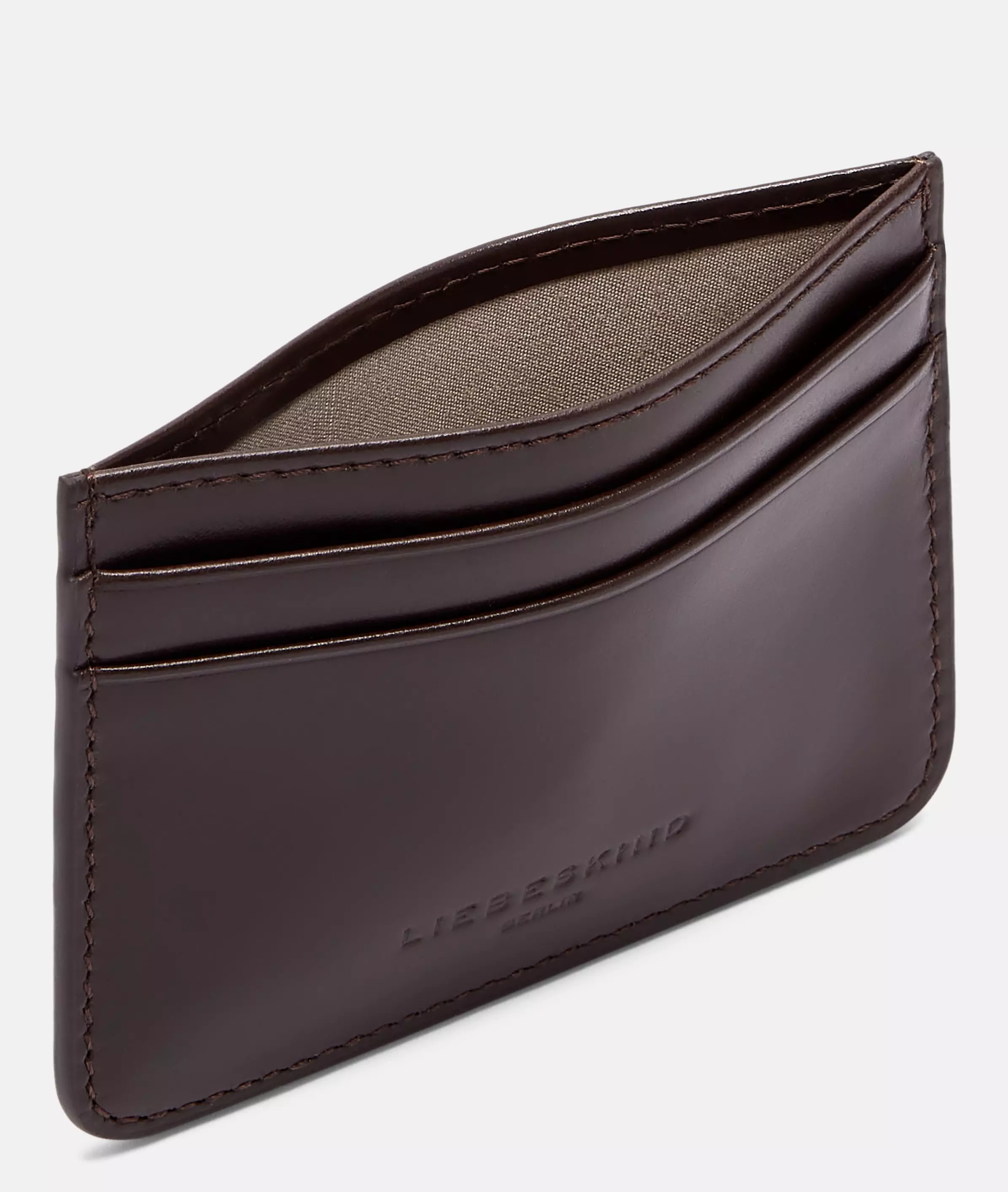 Wallet Mini wallet made from shiny cowhide leather