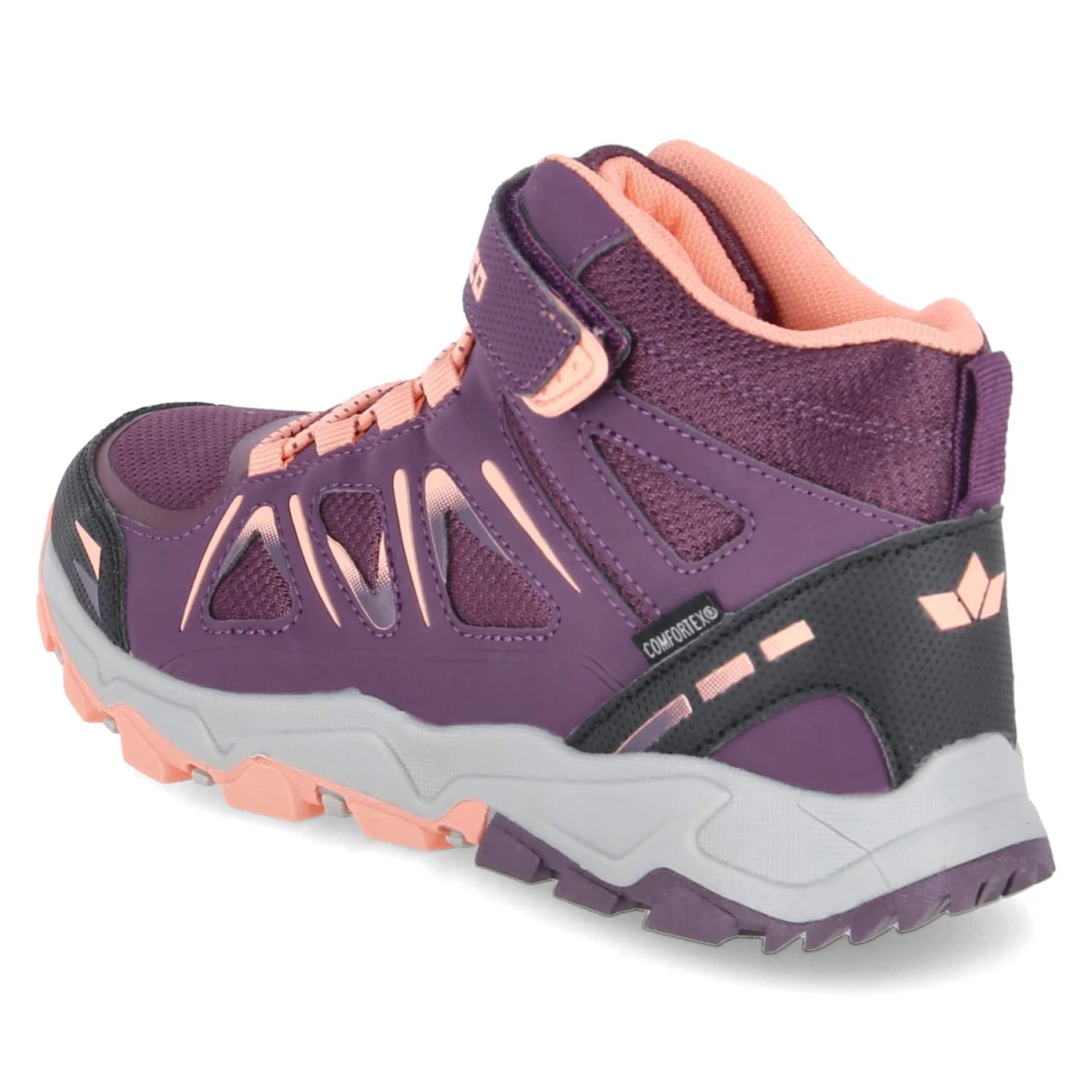 LicoOutdoorboots ALLEN HIGH VS - bordeaux/pink