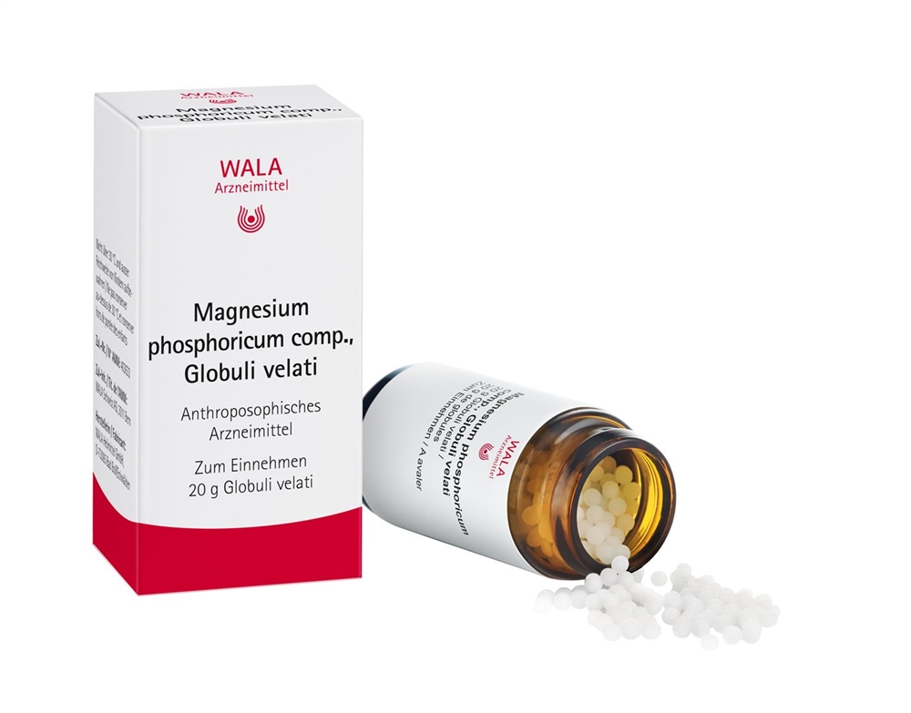 WALA Magnesium phosphoricum comp.<br>20 g, Flasche, Streukügelchen