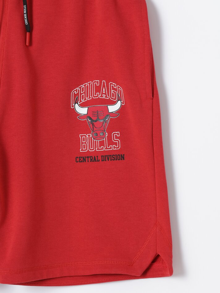 Bermuda Chicago Bulls NBA - Vermelho