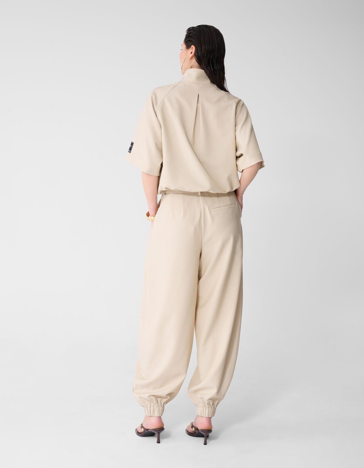 Sporty Suit Broek Zand