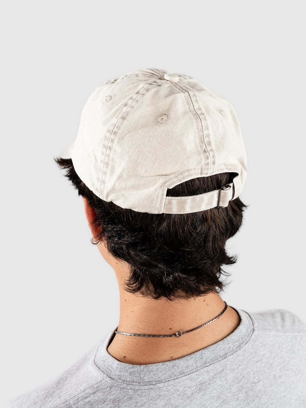 Santa Cruz Echo Camber Cap chalk acid wash