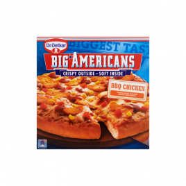 Dr. Oetker Big Americans pizza BBQ kip