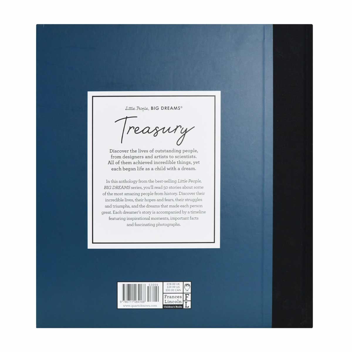 Little People, BIG DREAMS Treasury: 50 Stories from Brilliant Dreamers (Hardback)